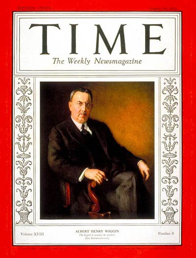 Wiggin in Time Magazine